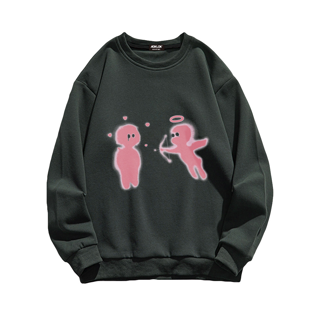 Angels Shoot Demons Print Sweatshirt