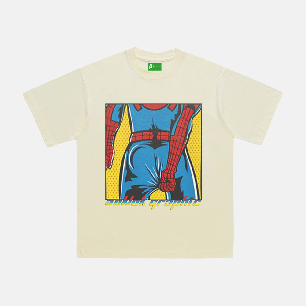 AG Spiderman Back View T-Shirt