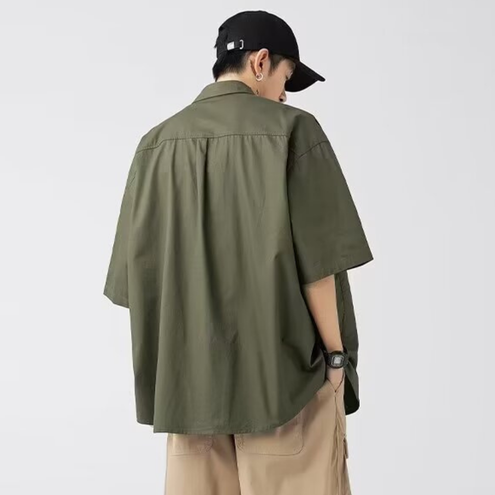 Vintage Casual Work Shirt