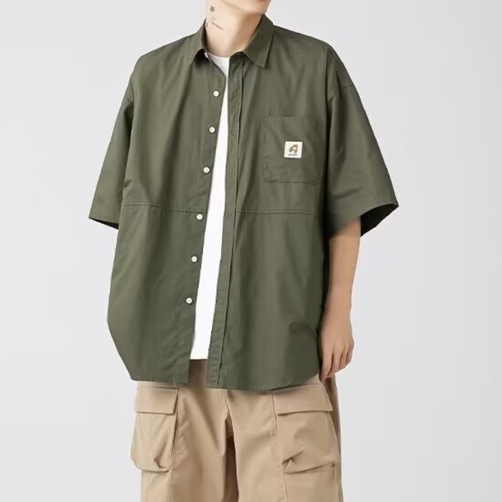 Vintage Casual Work Shirt