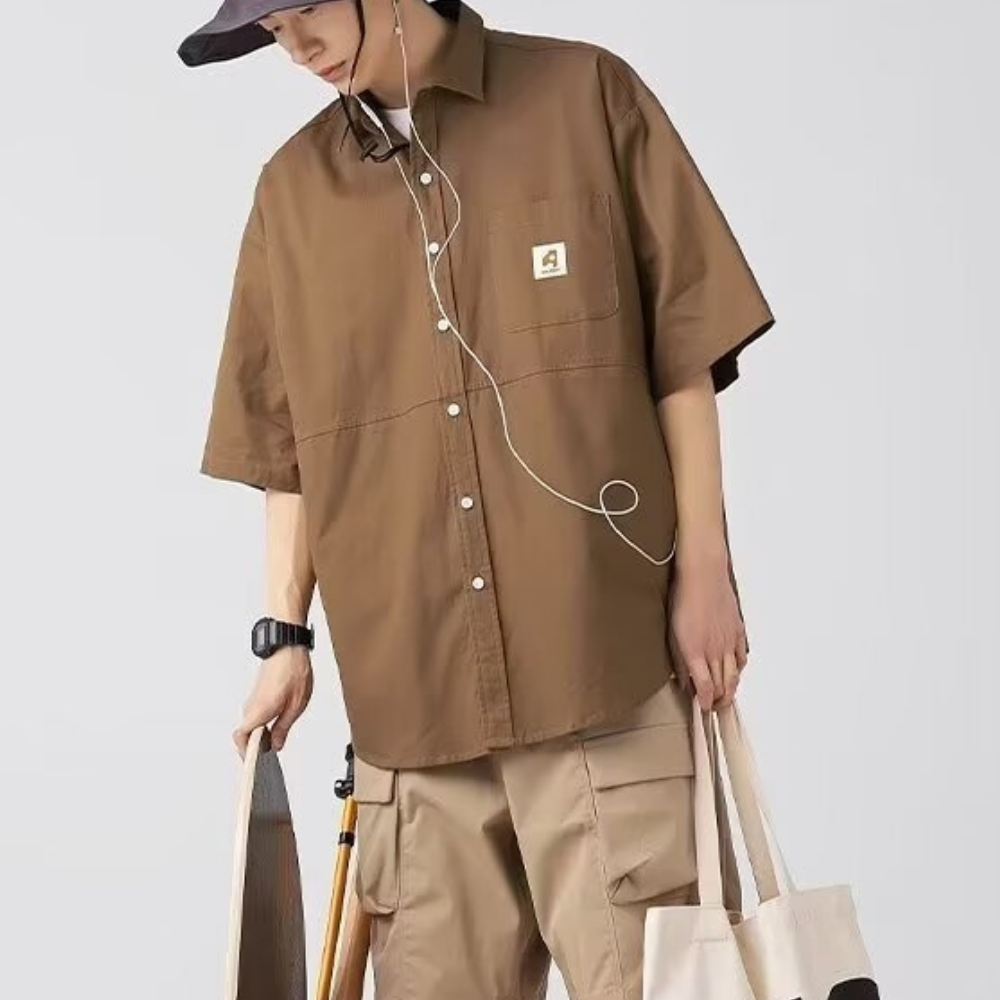 Vintage Casual Work Shirt