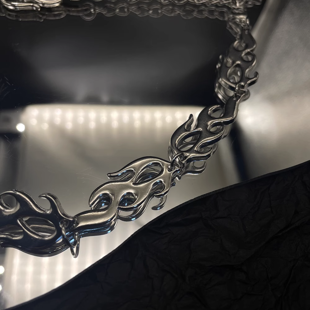Hip Hop Flame Chain Bracelet