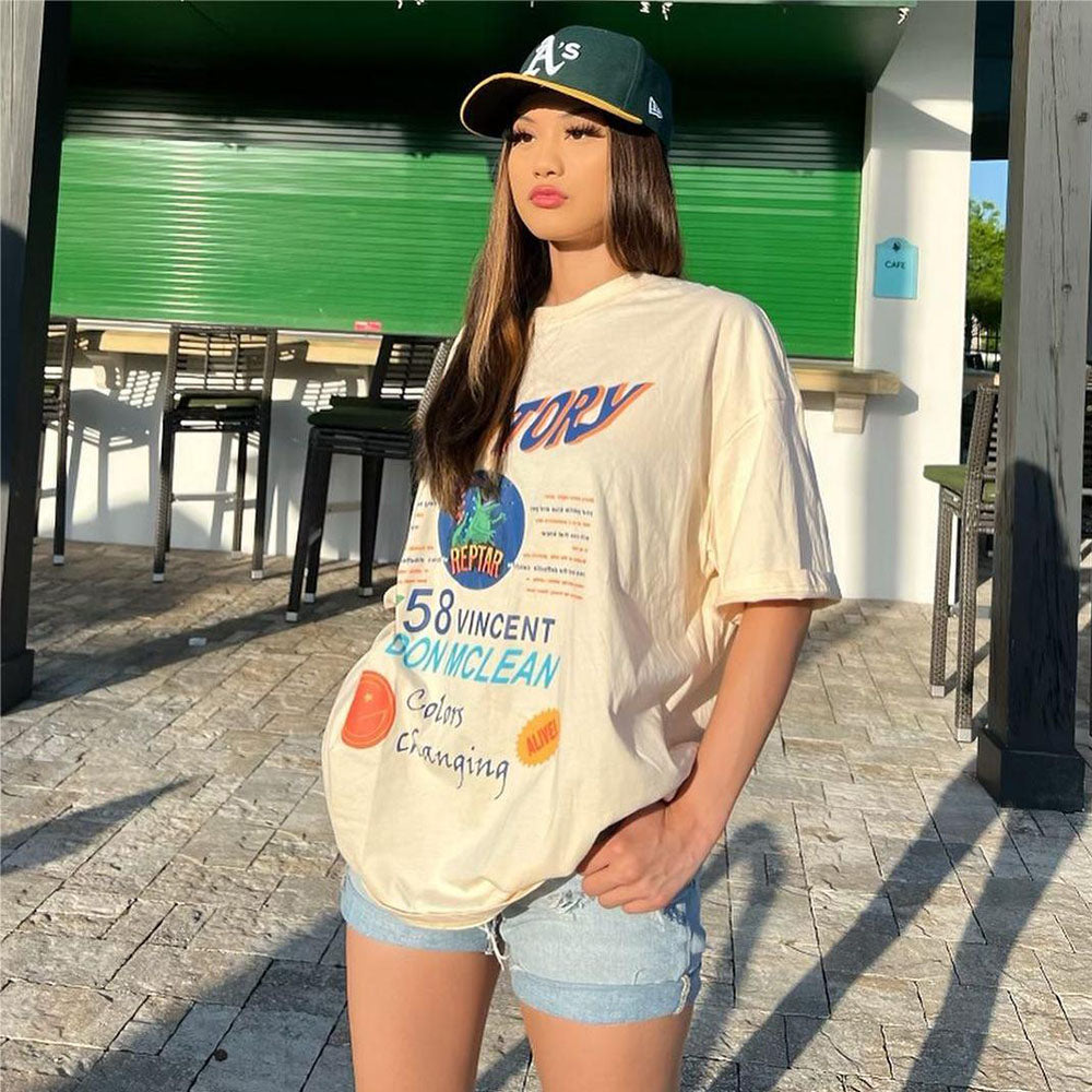 American Campus Letter Graphic T-Shirt