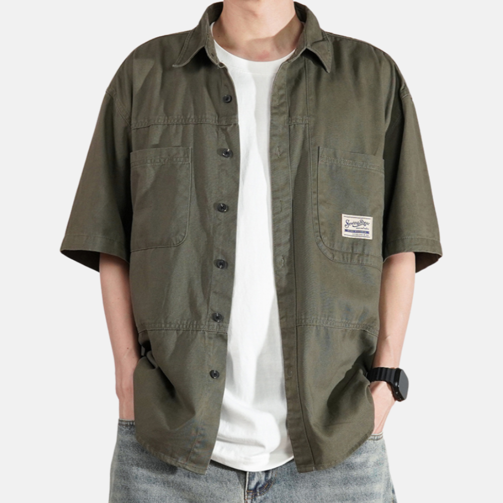 Japanese Simple Work Shirt