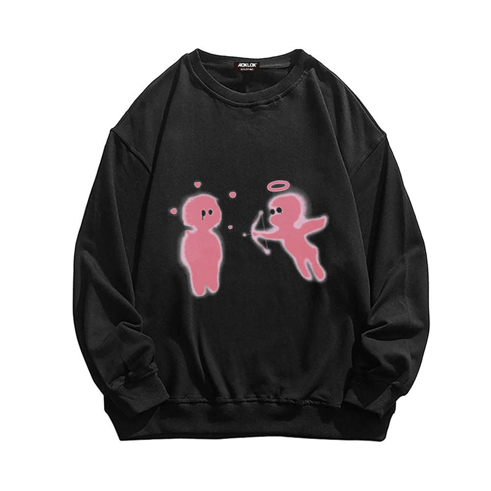 Angels Shoot Demons Print Sweatshirt