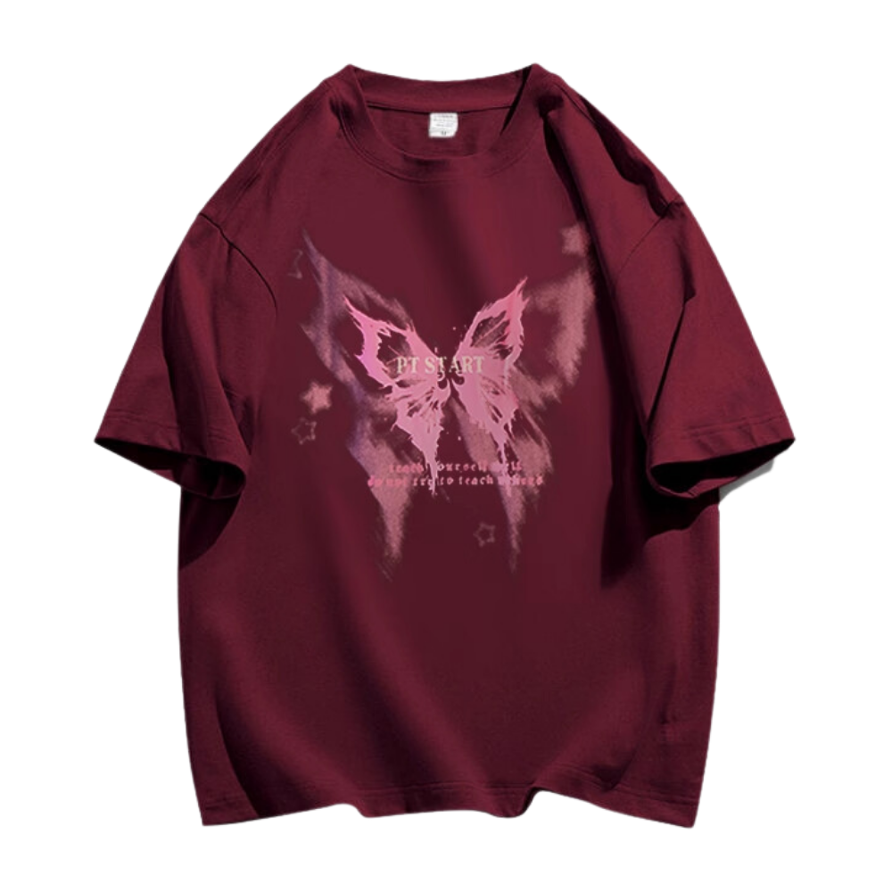 Dark Psychedelic Butterfly T-shirt