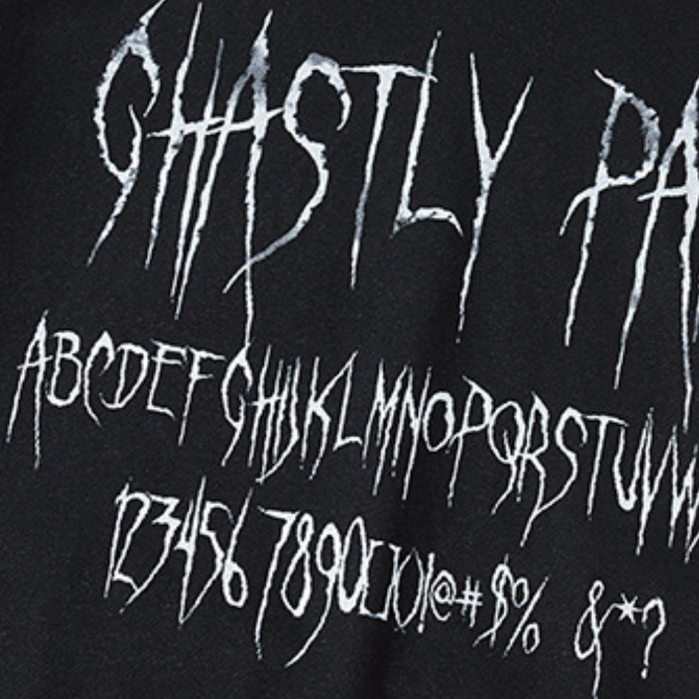 Hip-Hop Letter Print Hoodie