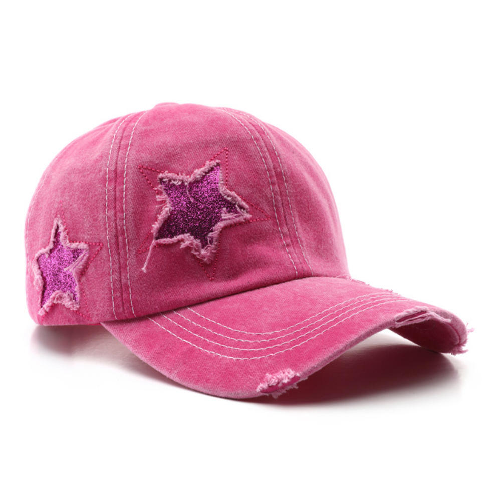 Retro Star Washed Hat