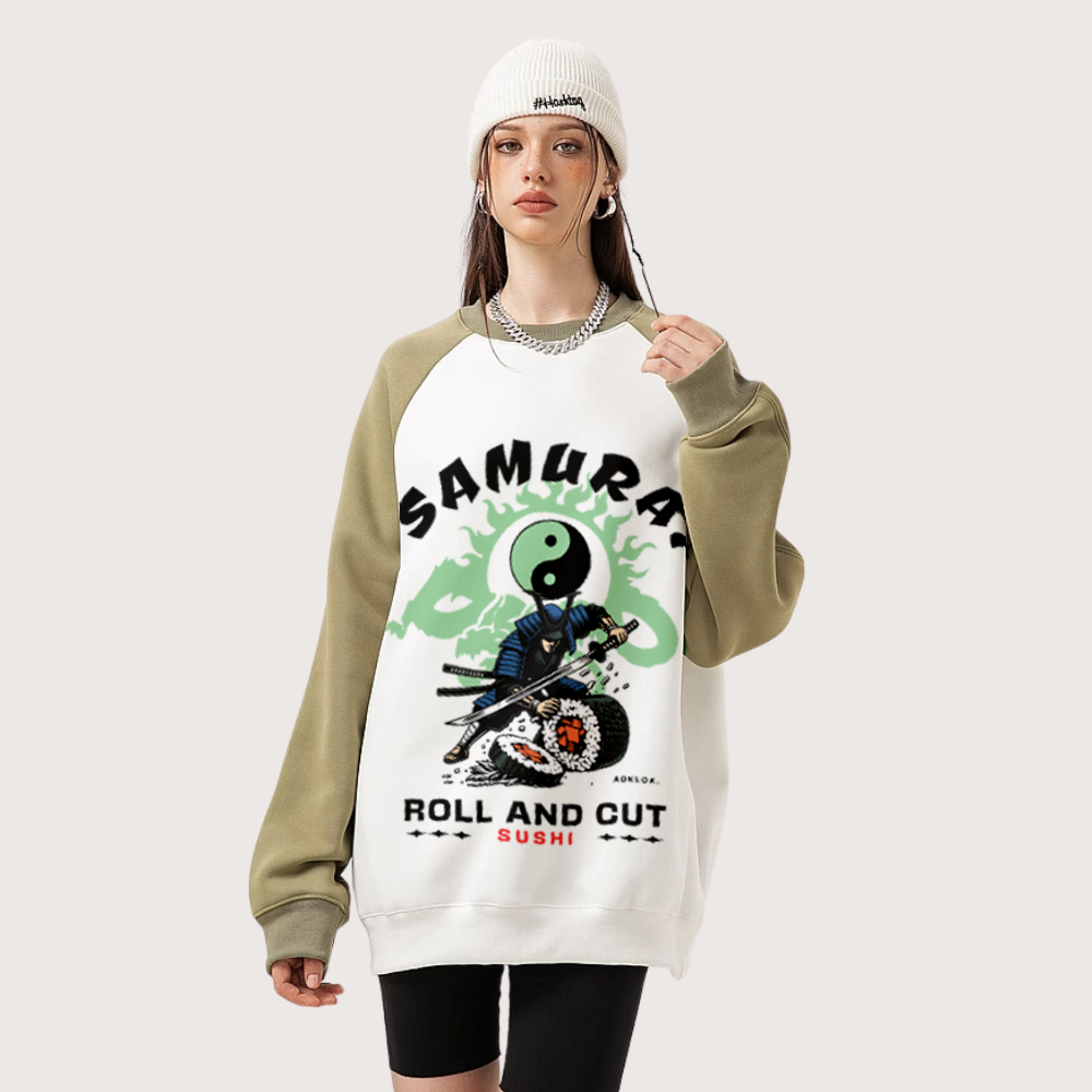 Samurai Cut Sushi Sweatshirt