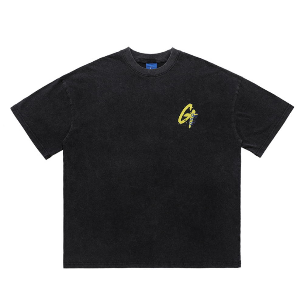 Vintage Distressed Bold Graphic T-shirt