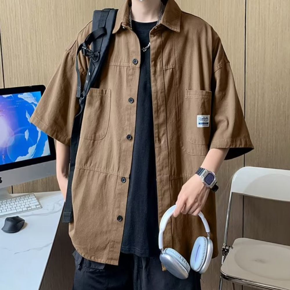 Japanese Simple Work Shirt