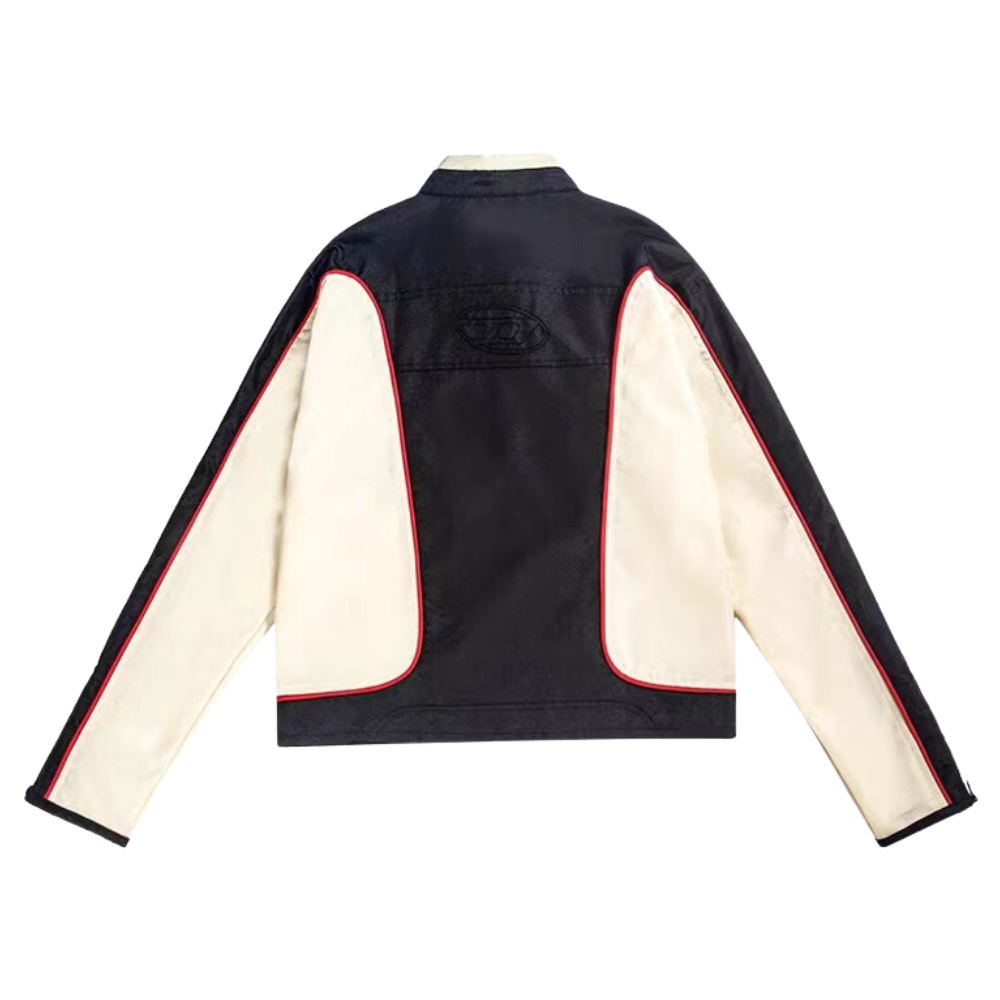 Street Colorblock Racing Jacket