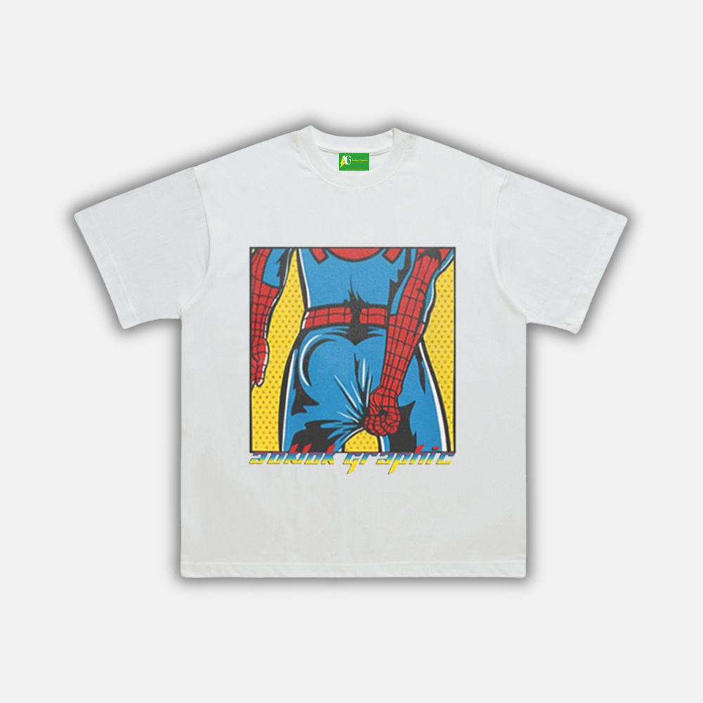 AG Spiderman Back View T-Shirt
