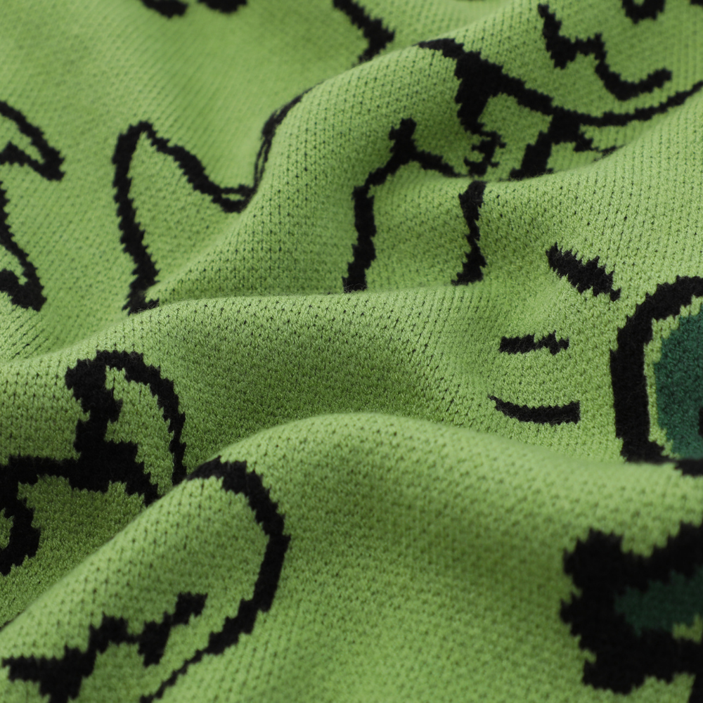 Cute Childlike Doodle Little Dinosaur Sweater