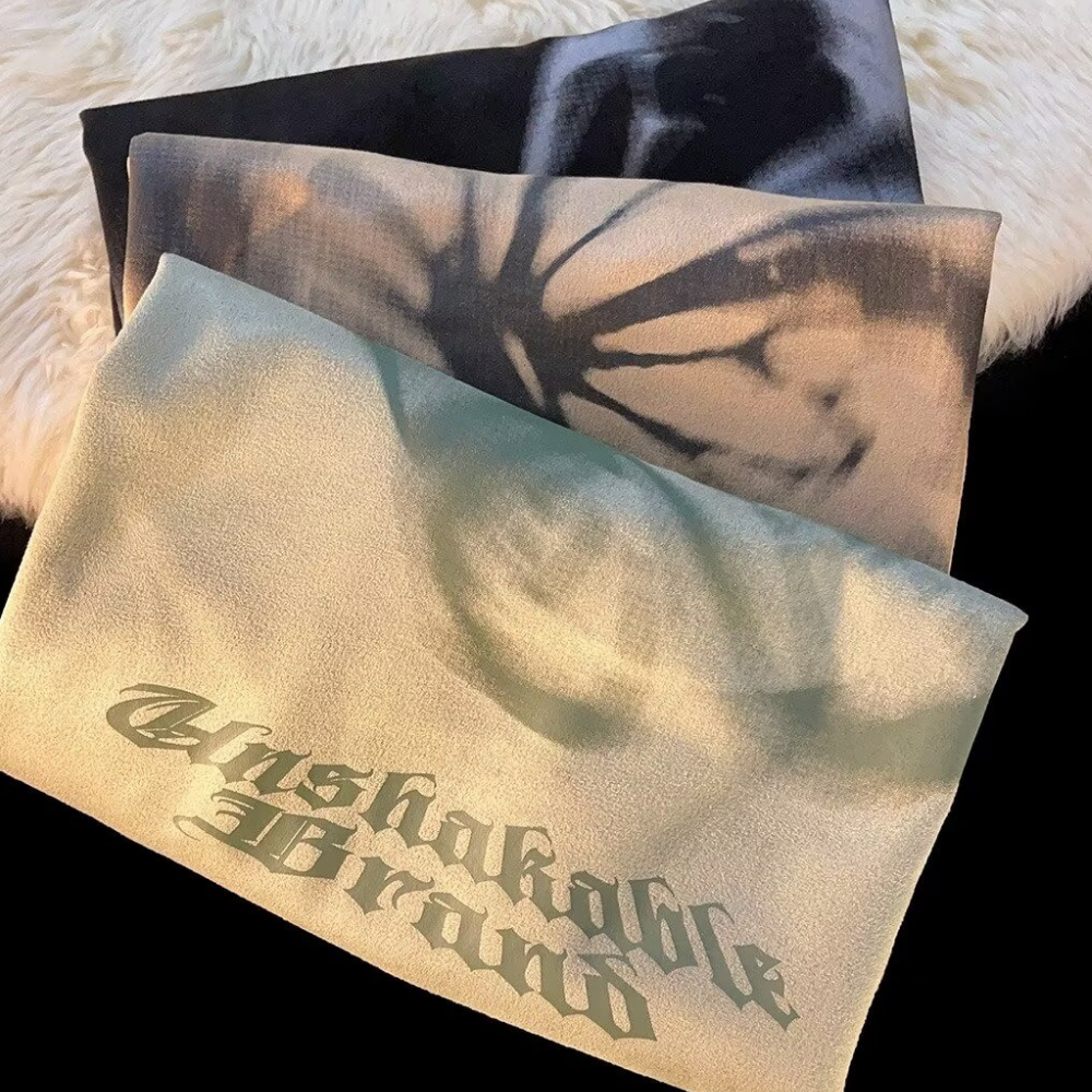 American Vertigo Butterfly Suede T-Shirt