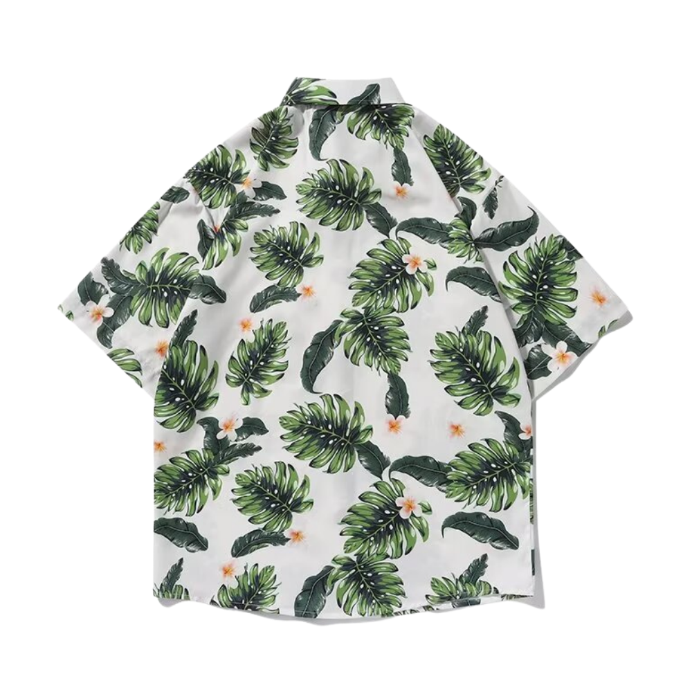 American Summer Green Leaf Shirt
