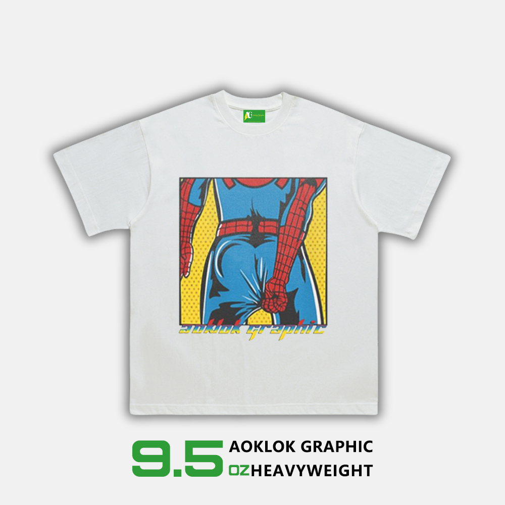 AG Spiderman Back View T-Shirt