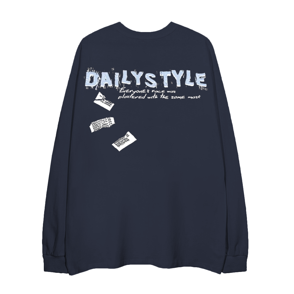 Boy Blowing Smoke Long-Sleeve Shirt