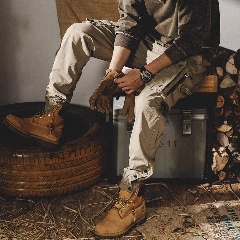 American Retro Outdoor Functional Urban Outdoor Tactical Cargo Pants
