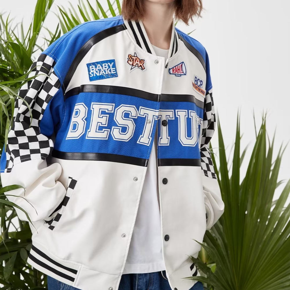 Urban Paneled Racing Jacket