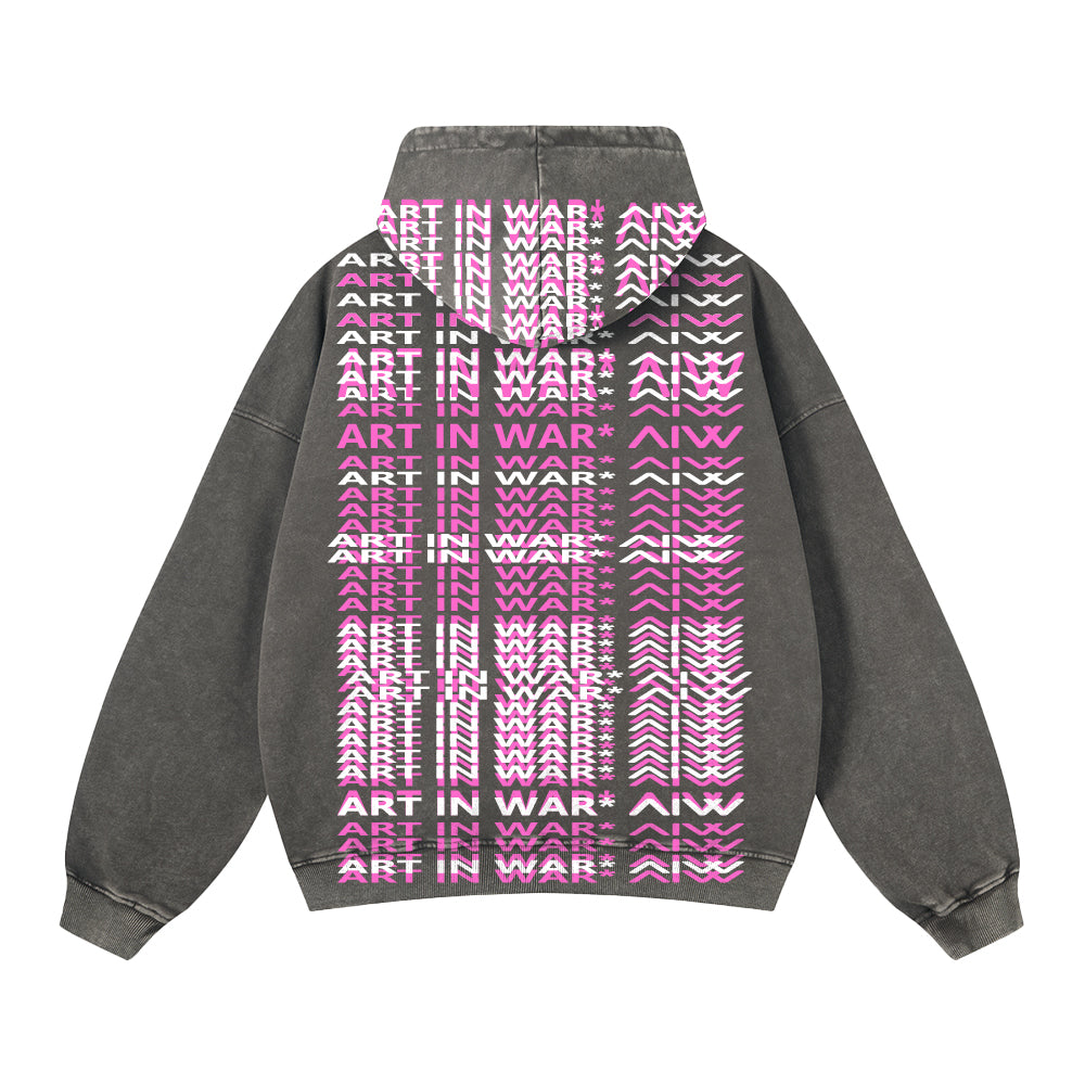 Art In War High Street Washing Code Hoodie