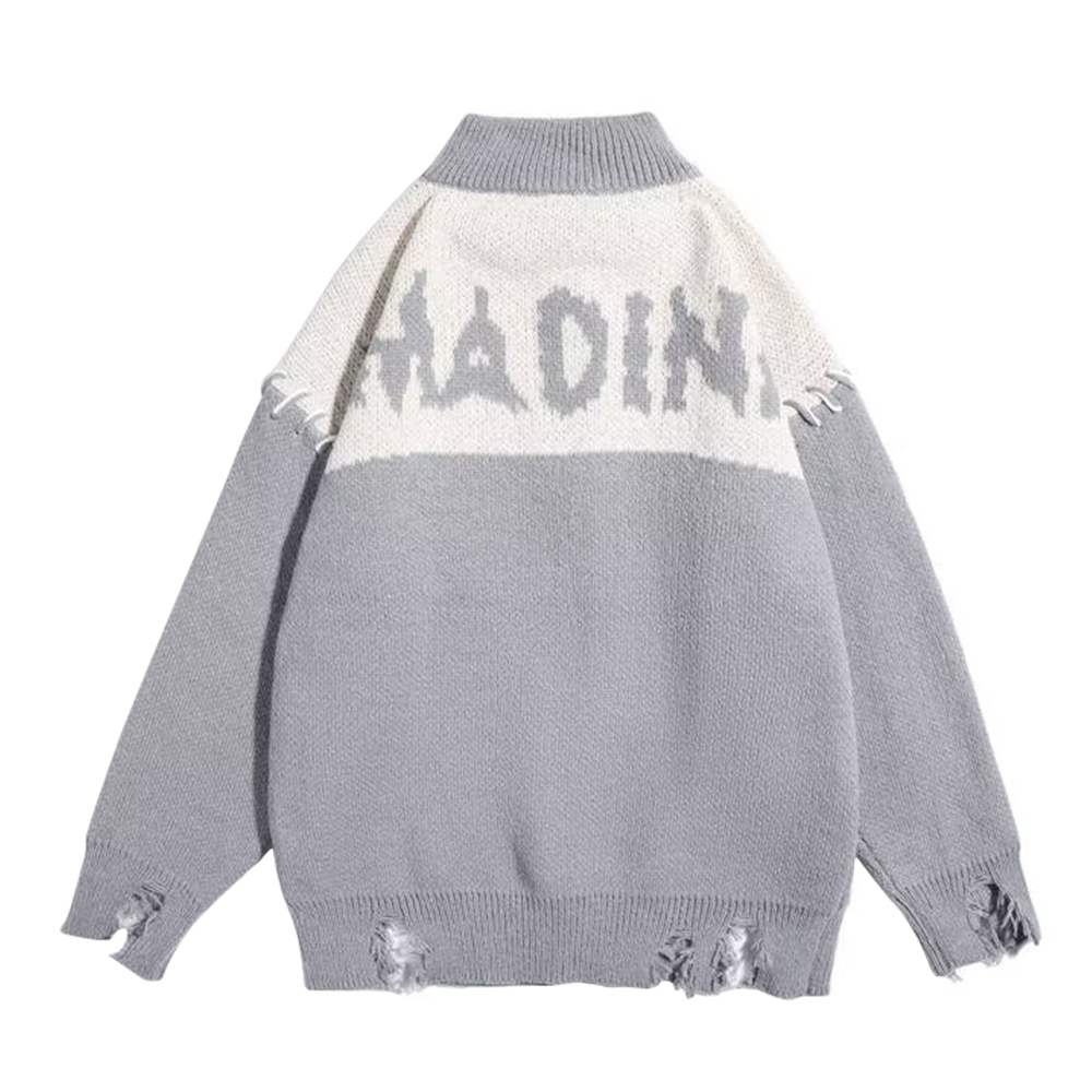 Japanese Retro Loose Cardigan Sweater
