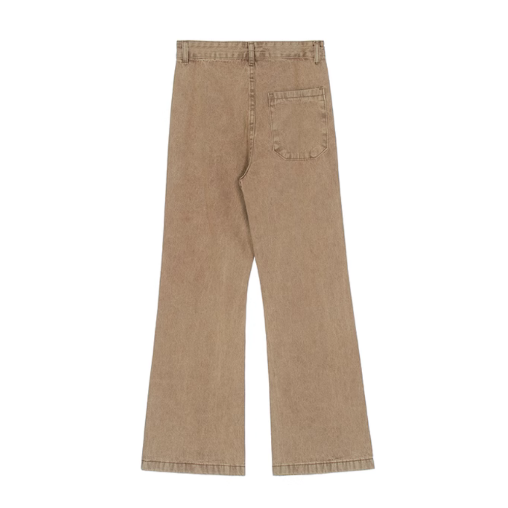 DF| Heavy Starburst Daisy Embroidery Jeans