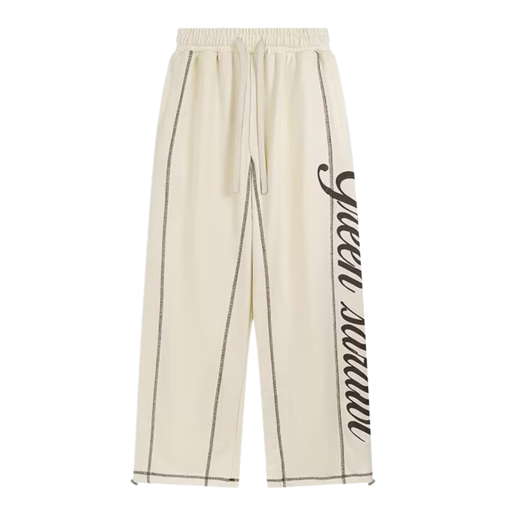High Street Side Lettering Track Pants