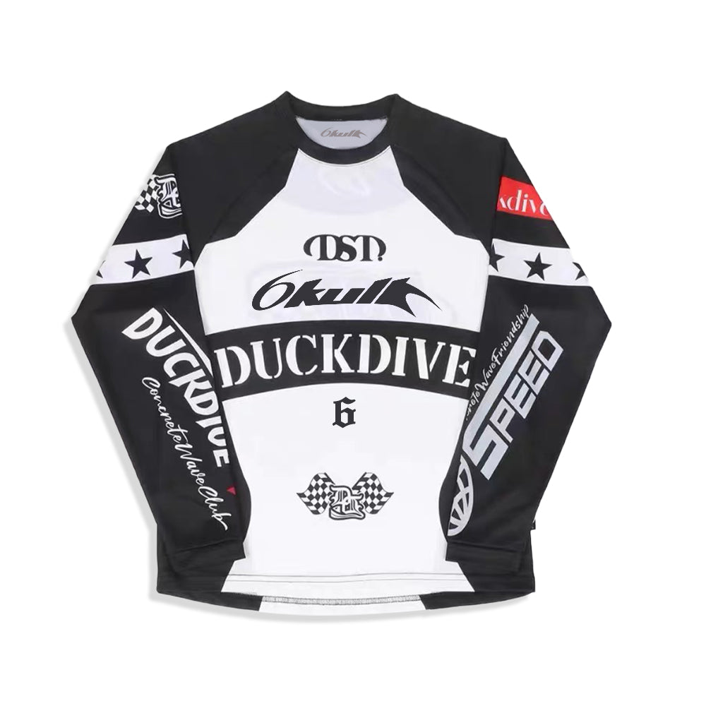 6Kull Thunderbolt Biker Sweatshirt