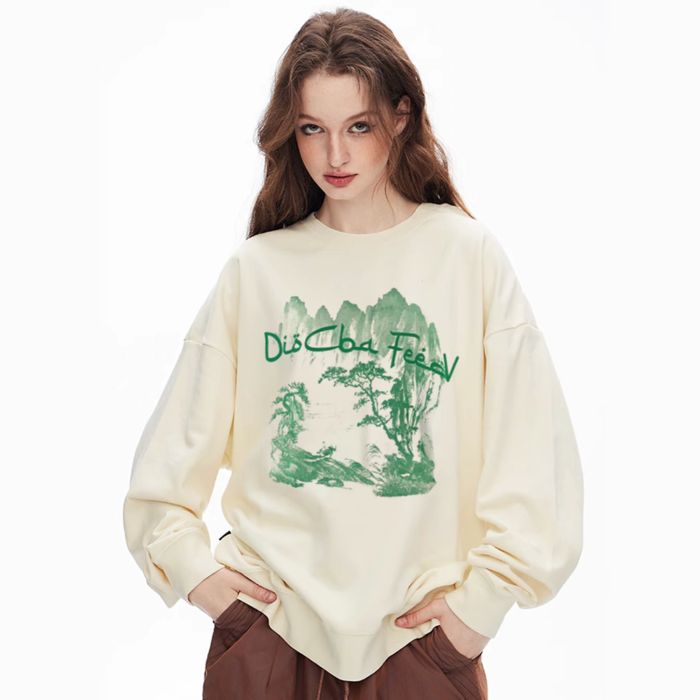 Chinese Landscape Painting Sweatshirt