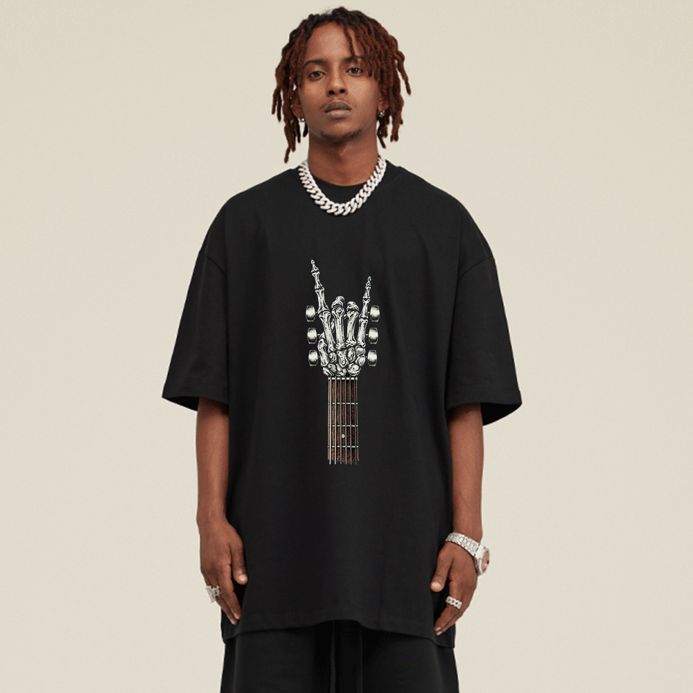 Rock Skull Gesture T-shirt