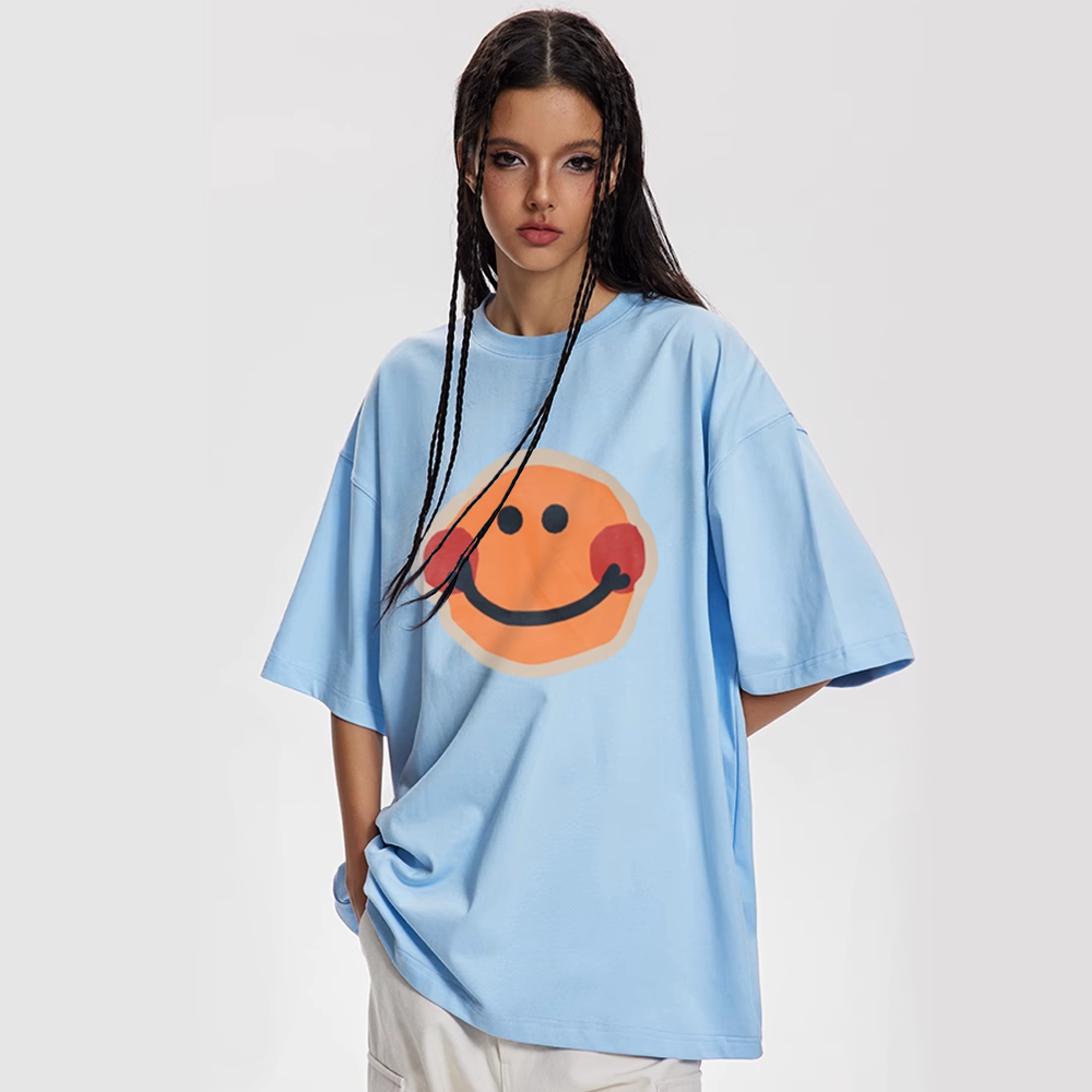Blushing Smiley Face T-Shirt