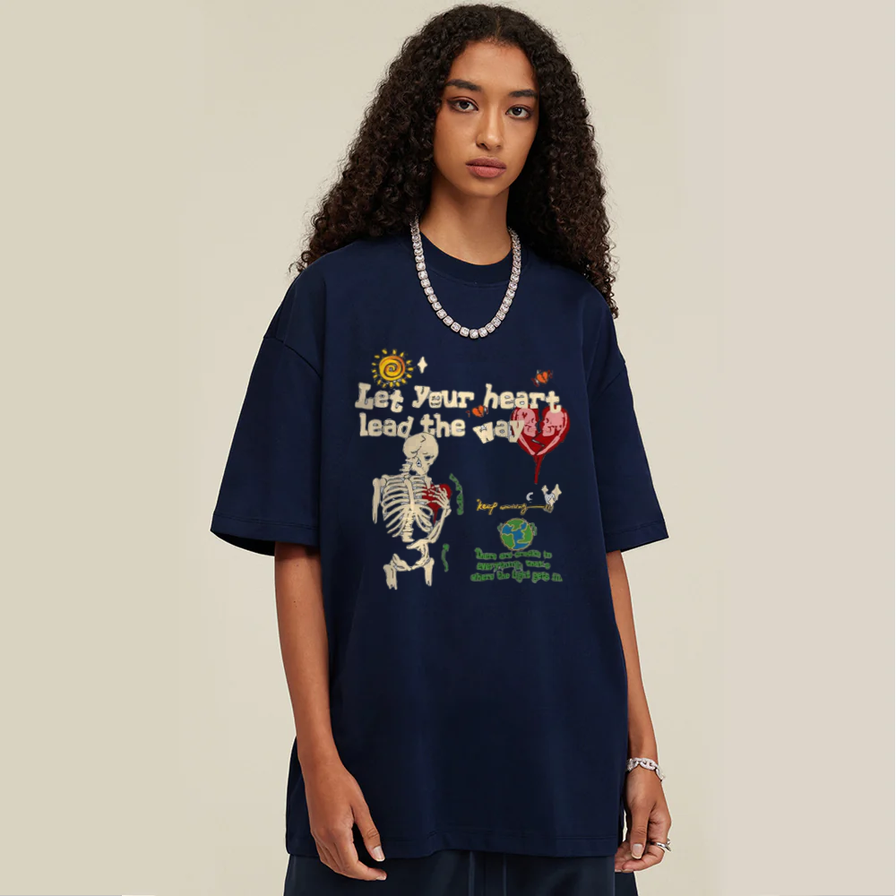 AG American Retror Skeleton Road T-shirt