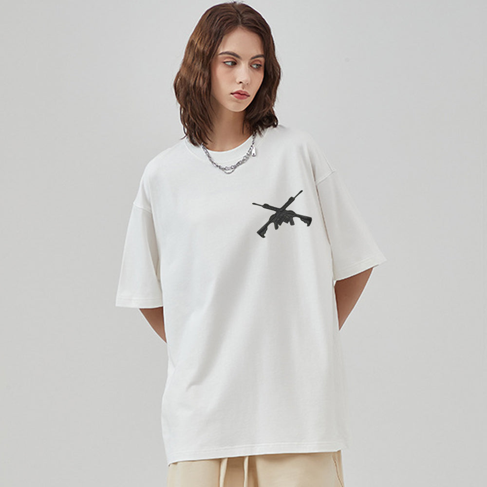 High Street Elk With Gun T-Shirt