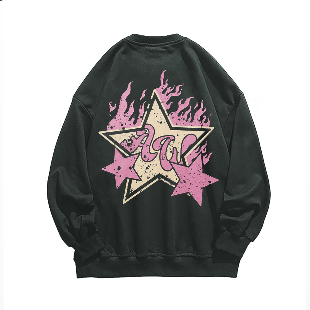 High Street Flame Star Sweatshirt