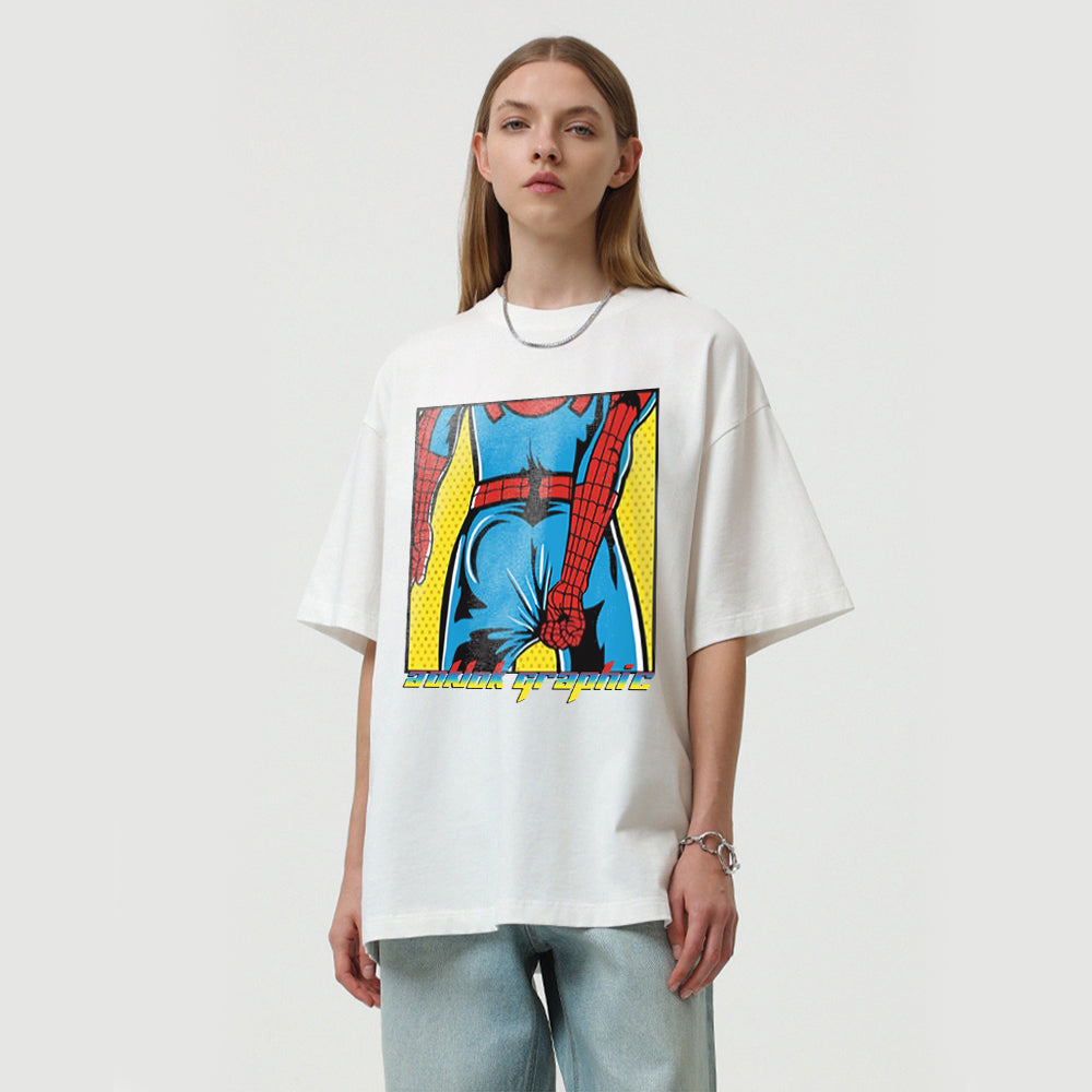 AG Spiderman Back View T-Shirt