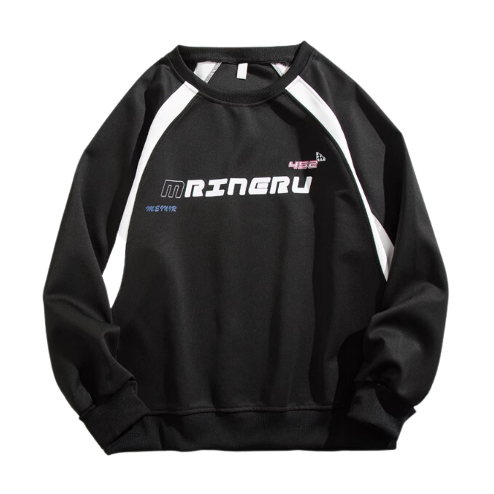Casual Alphabet Sweatshirt