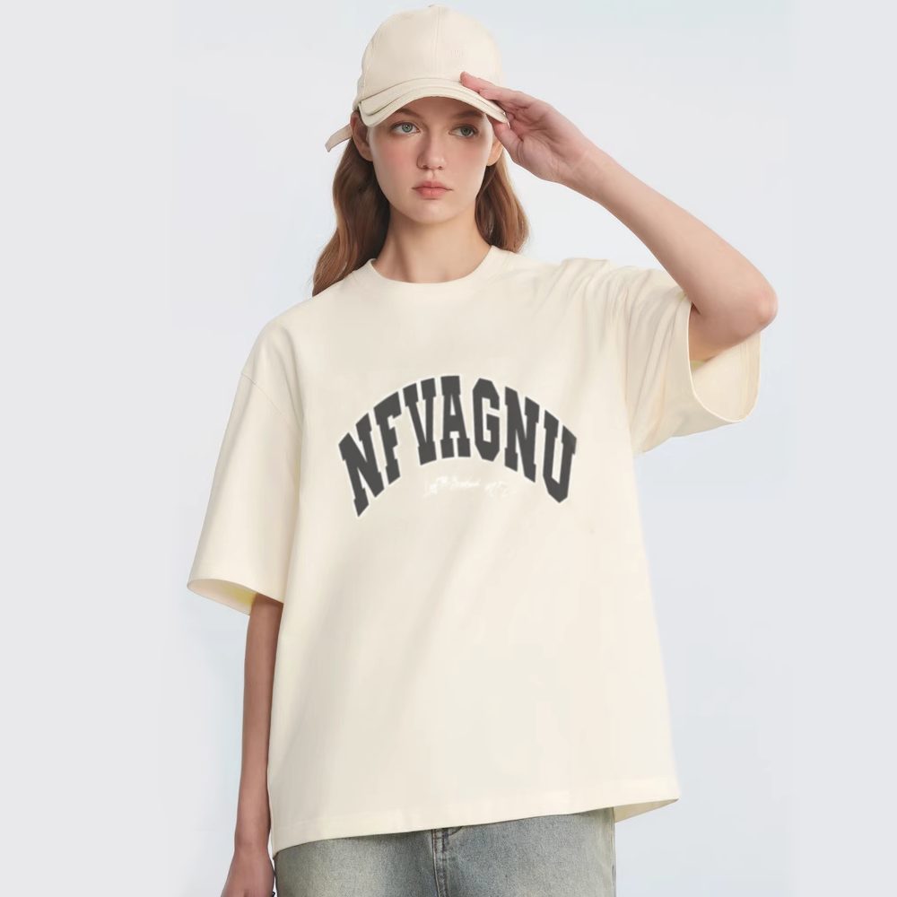 Classic Letters Print T-shirt