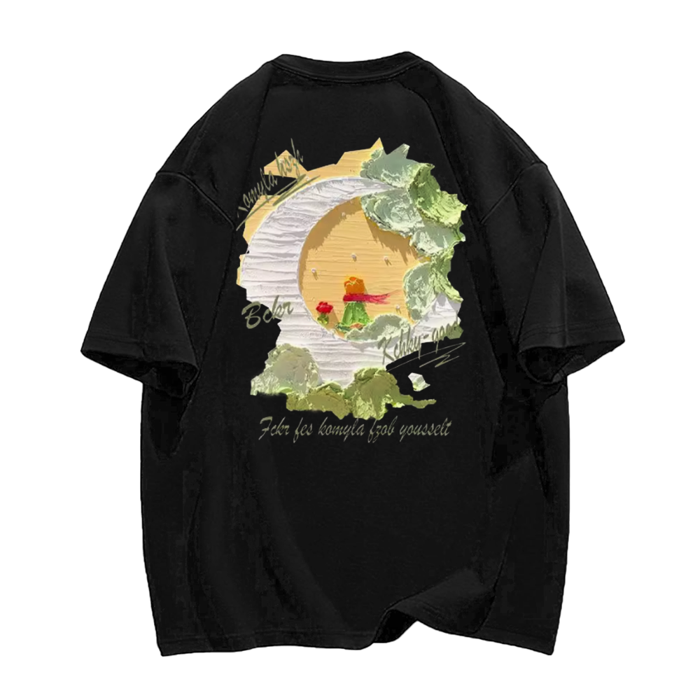Oil Painting Little Prince T-Shirt