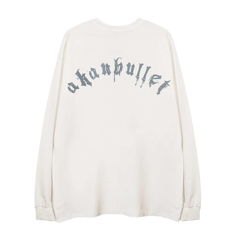 Statue Of Liberty Letters Circle Long-Sleeve Shirt