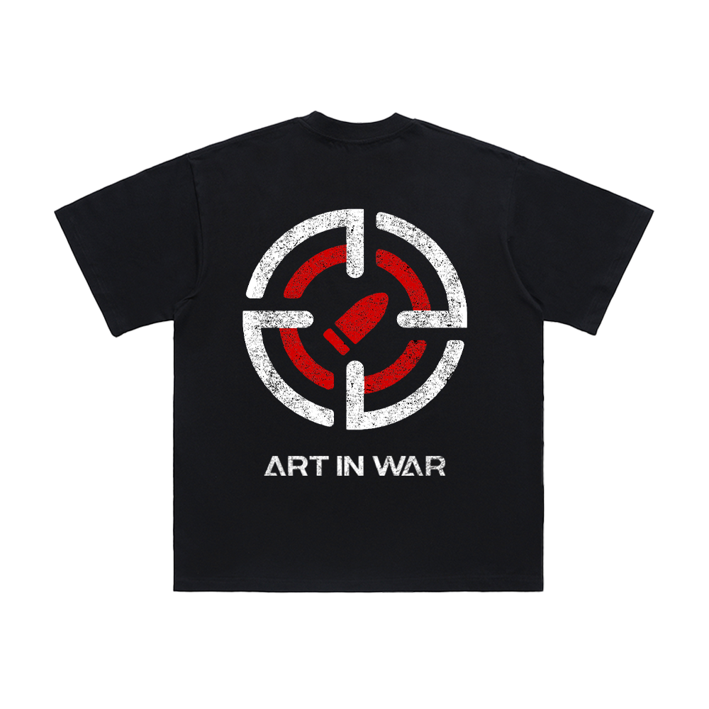 Art In War Blood Spatter Medical Kit T-Shirt