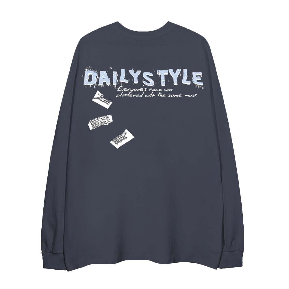 Boy Blowing Smoke Long-Sleeve Shirt