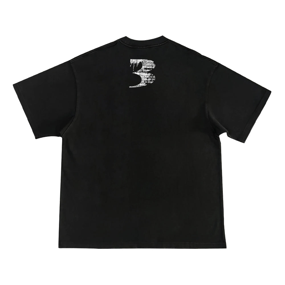 3endlesss Blur-Portrait Black T-Shirt