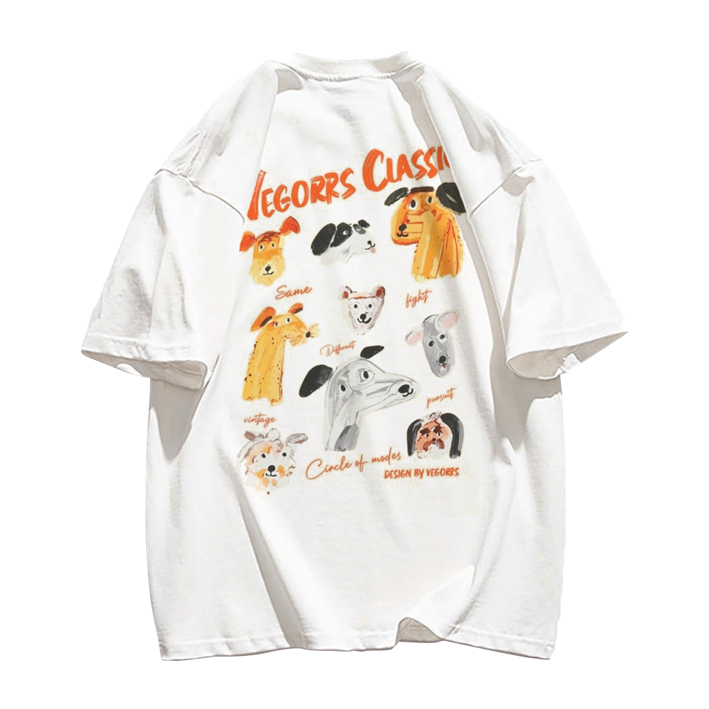 Hand Drawn Dog T-Shirt