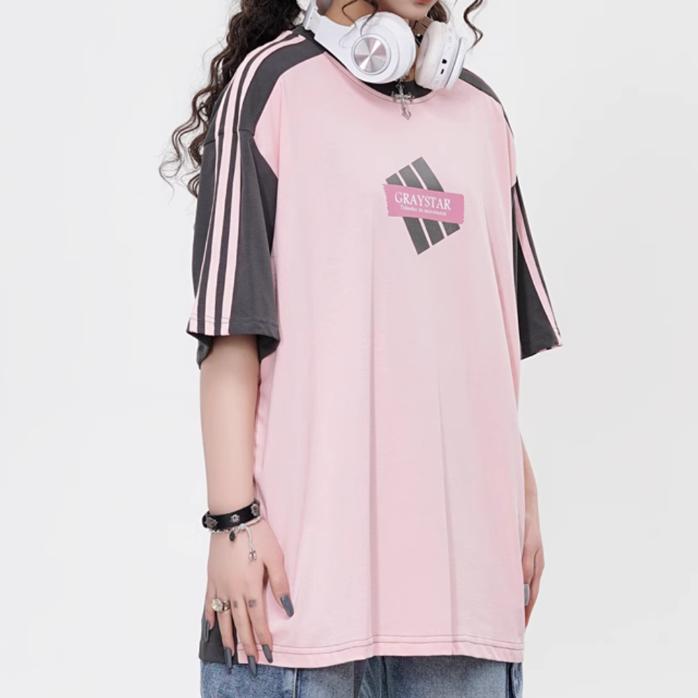 American Sports Raglan Printed T-shirt
