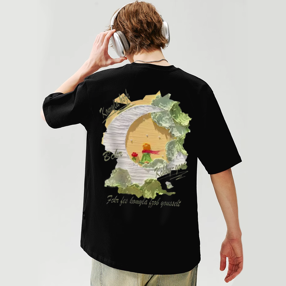 Oil Painting Little Prince T-Shirt