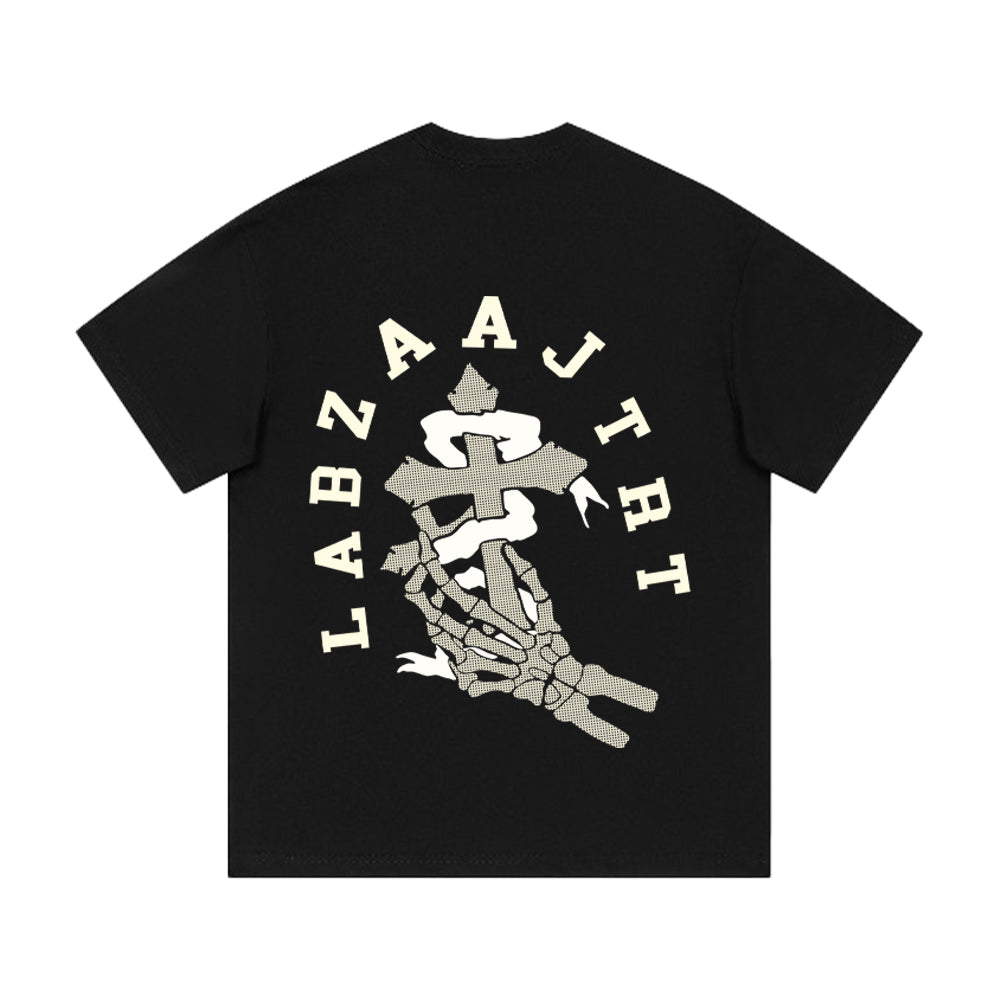 Crush Skull | Bold Hand Bone Graphic T-shirt
