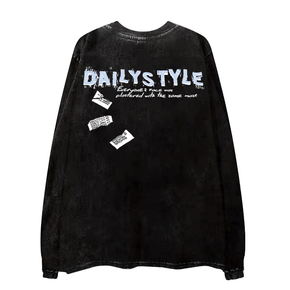 Boy Blowing Smoke Long-Sleeve Shirt