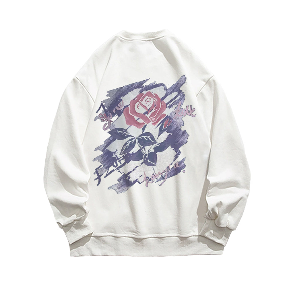 High Street Doodle Rose Sweatshirt