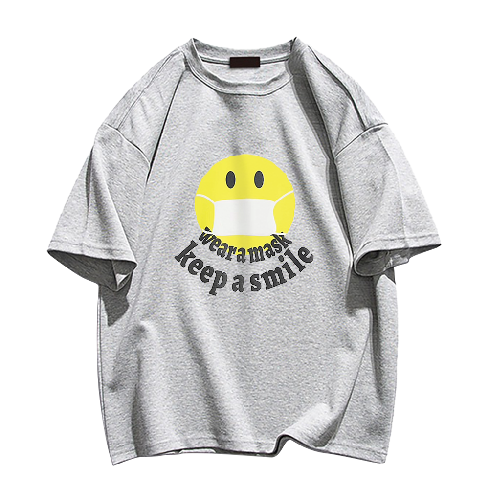 Mask Smiley Face T-Shirt
